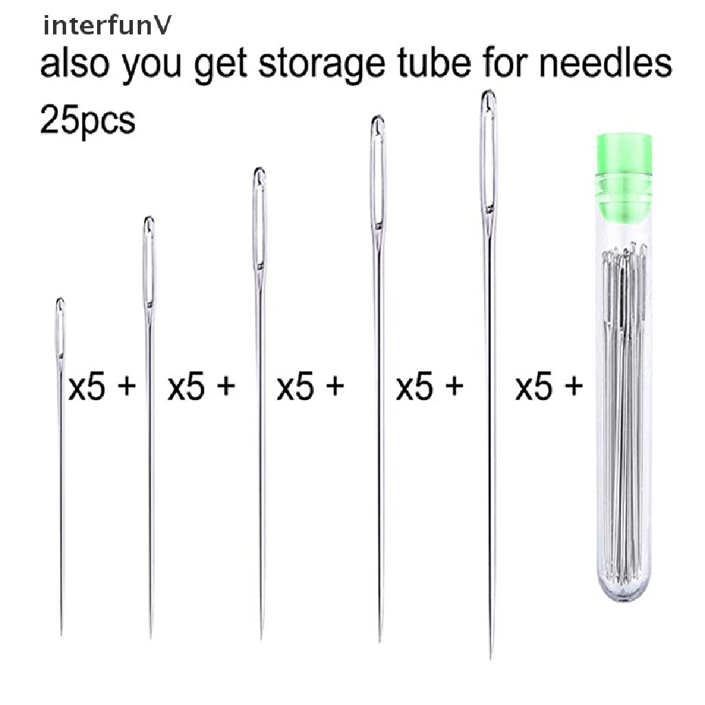 Set 25 Kim May Vá 5 Kích Cỡ Tiện Dụng Cho Gia Đình