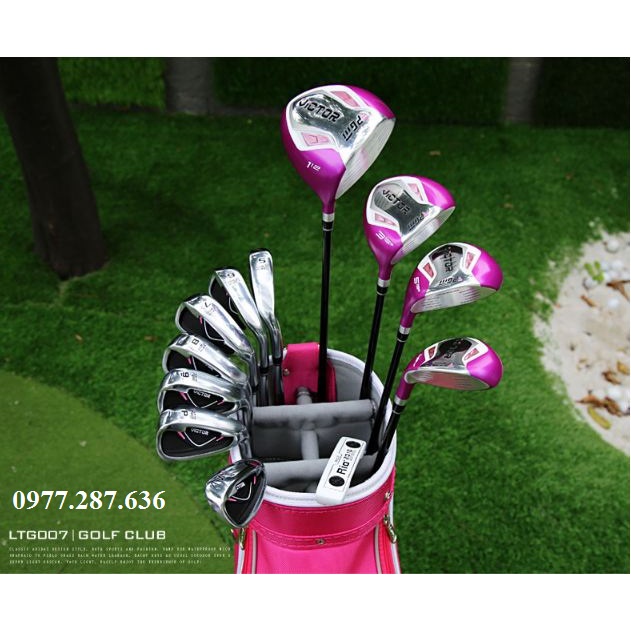 Bộ gậy golf nữ PGM full set tập golf Victor Series Lady cho người mới chơi BV001