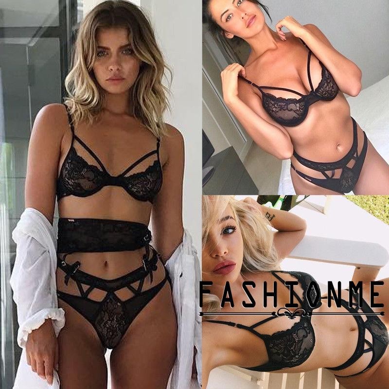 Bộ bikini phối ren quyến rũ thời trang dành cho nữ | BigBuy360 - bigbuy360.vn