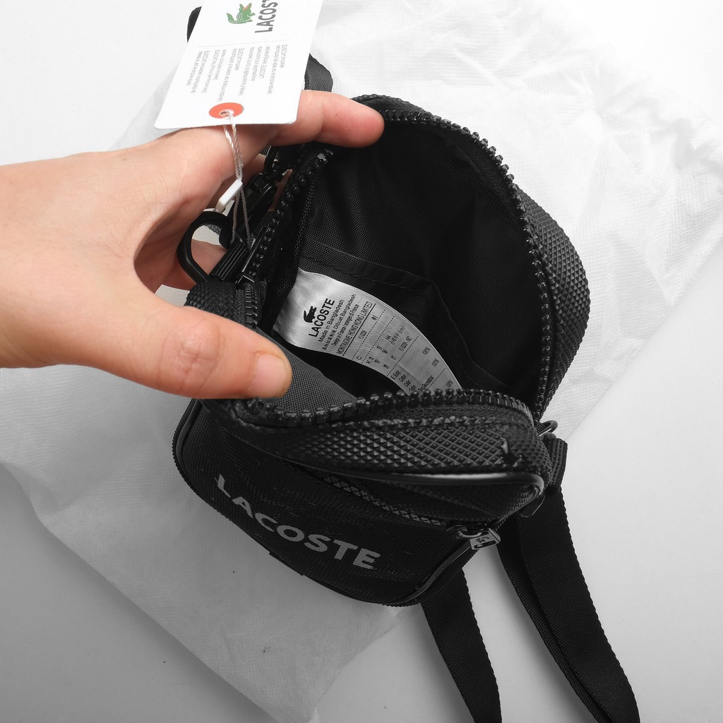 Túi đeo chéo FESTIVAL BAG SLING LACOSTEE nam nữ Unisex nhỏ gọn tiện dụng trẻ trung hàn quốc