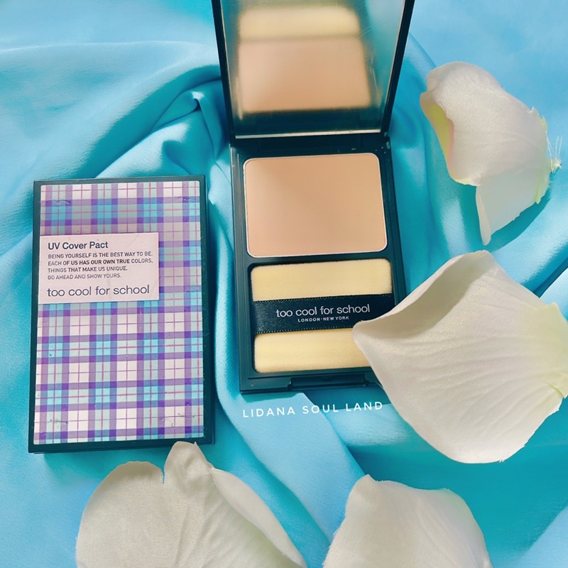 Phấn phủ + Chống nắng Too Cool For School UV COVER PACT