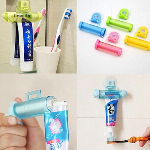 Dụng cụ kẹp tuýp kem đánh răng siêu tiết kiệm
