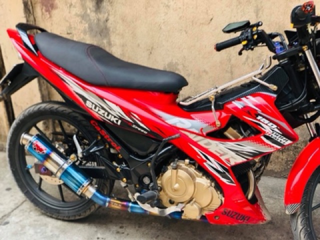 Cổ titan Suzuki Satria Raider Fu xăng cơ