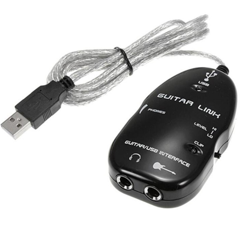 1.2M Cable USB Guitar Link kết nối đàn guitar với máy tính