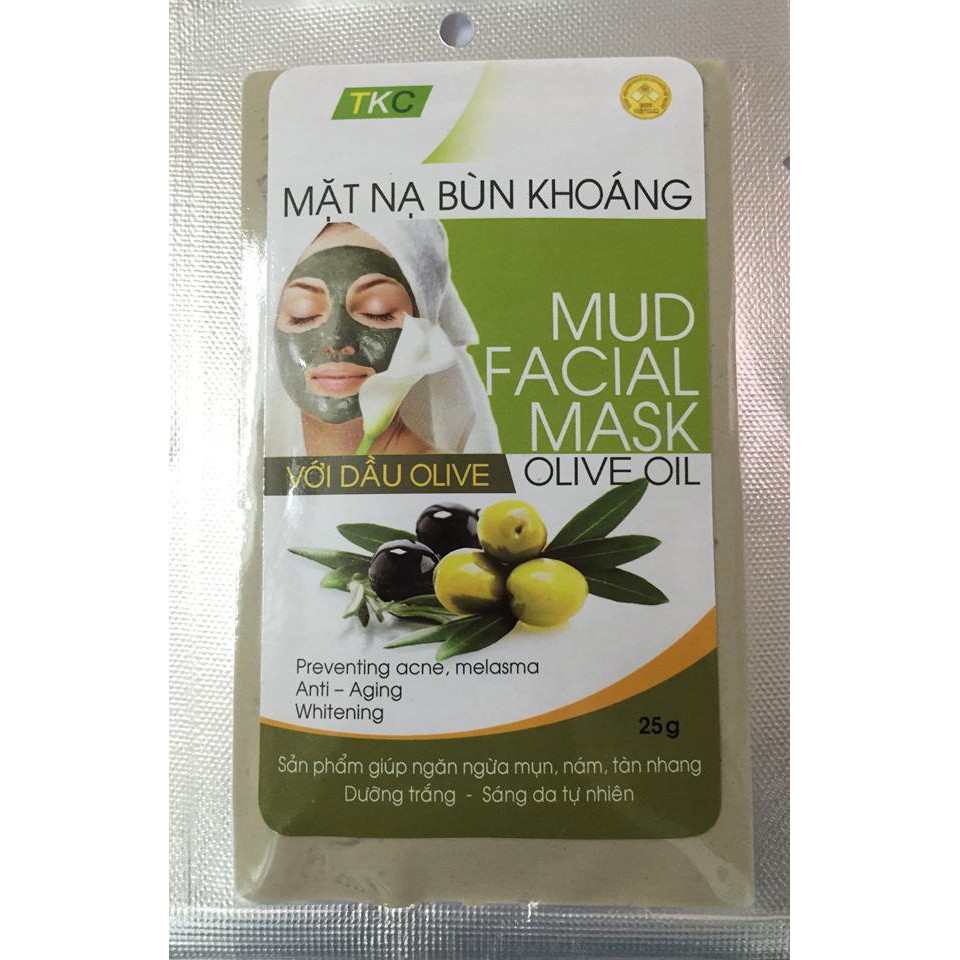 Mặt Nạ Bùn Khoáng Thiên Nhiên TKC