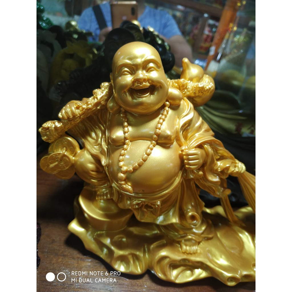 Tượng Phật Di Lặc Kéo Bao Tiền