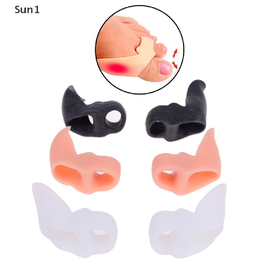 Dụng Cụ Tách Ngón Chân 2 Ngón Bằng Silicone Tiện Dụng