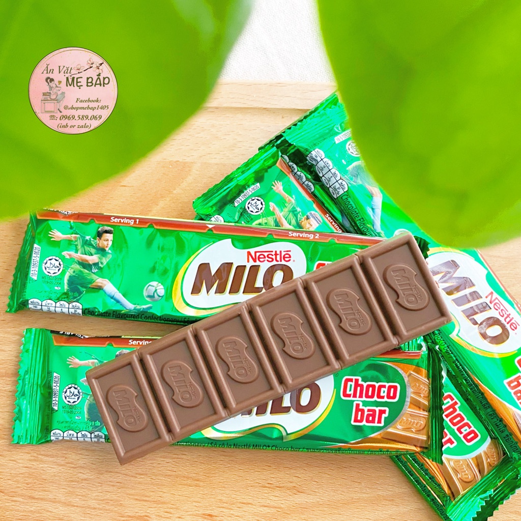 Kẹo Milo Choco Bar Nestle Thái Lan - Thanh 30gram - Shop Mẹ Bắp
