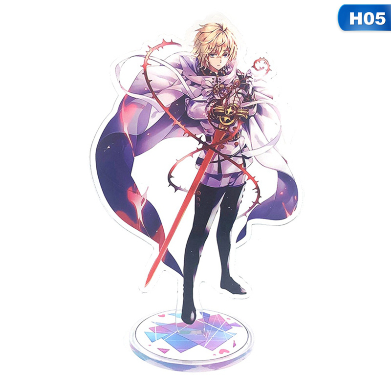 Mô Hình Nhân Vật Hyakuya Mikaela Bằng Acrylic 009 Để Bàn Trang Trí