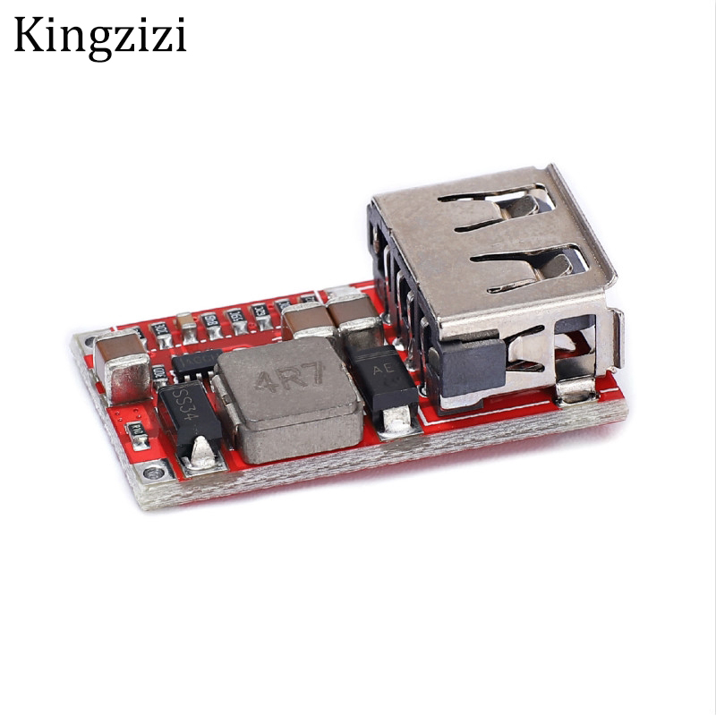 Module hạ áp 6-24V 12V/24V sang 5V 3A có cổng USB dành cho xe hơi