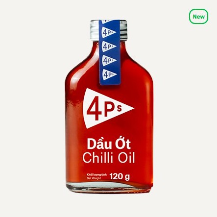 Dầu ớt Chilli Oil 4Ps 120Gr