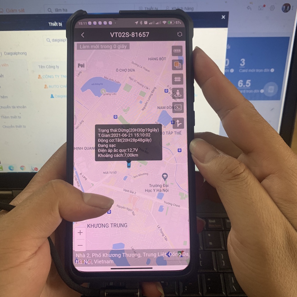 Định vị Ô tô Protrack VT02s - Hàng chính hãng_Kèm sim 4G