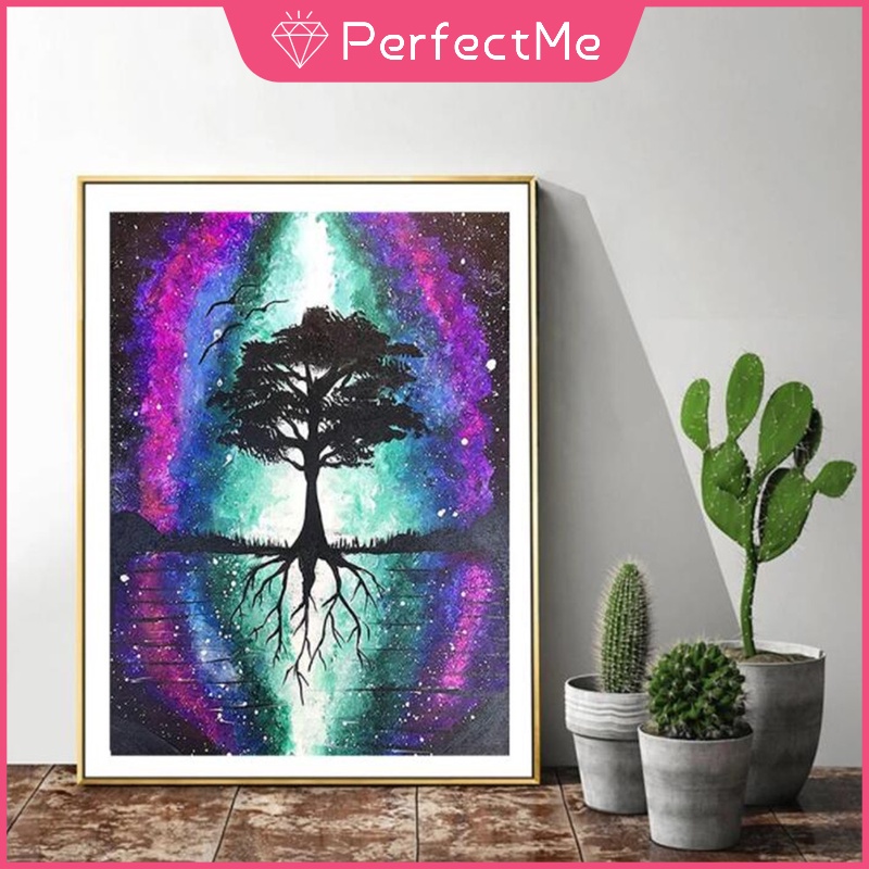 Bộ Tranh Đính Đá 5D Tự Làm 30x40cm Hình Động Vật Xinh Xắn