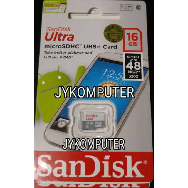 Sandisk Microsd 16gb Class 10 / Sandisk Ultra Microsdhc 16gb Tốc Độ 80mbs