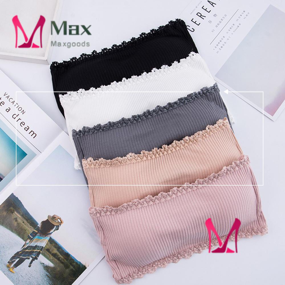 Áo Lót Ren Không Dây Có Mút Nâng Ngực Thời Trang Quyến Rũ Cho Nữ