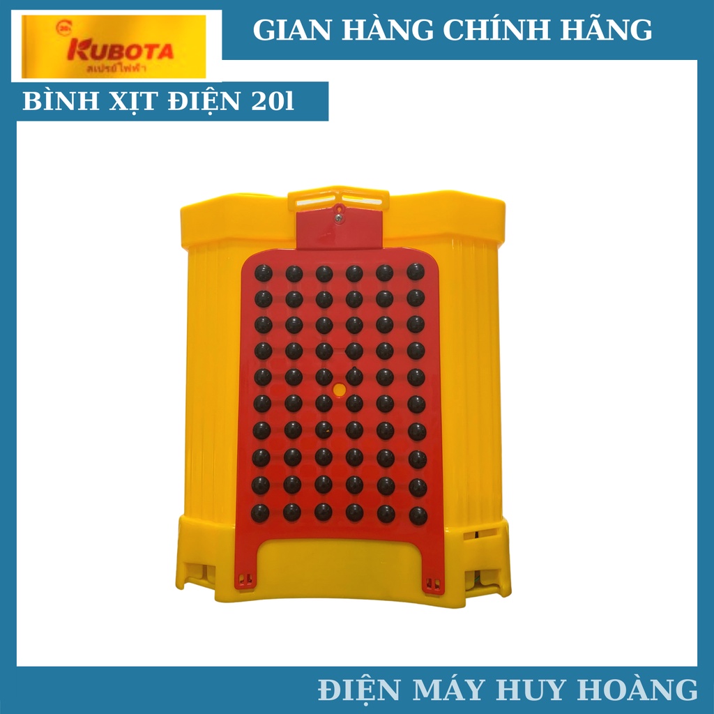 Bình xịt điện Kubota THÁI LAN loại 20l 1 bơm và 2 bơm chính hãng