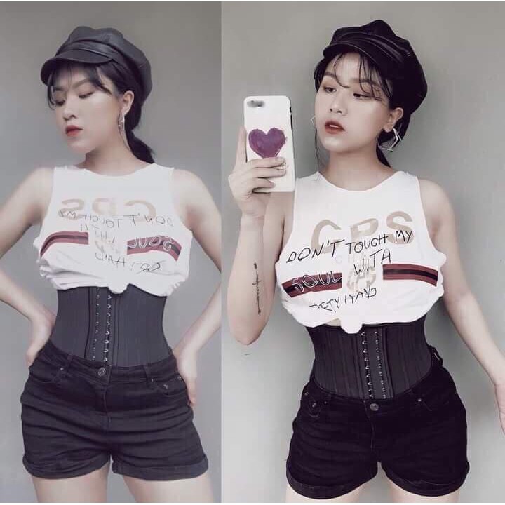 Đai latex 25 xương cao su non Hy Lạp - Gen nịt bụng giảm mỡ - Đai định hình lên dáng chuẩn | BigBuy360 - bigbuy360.vn