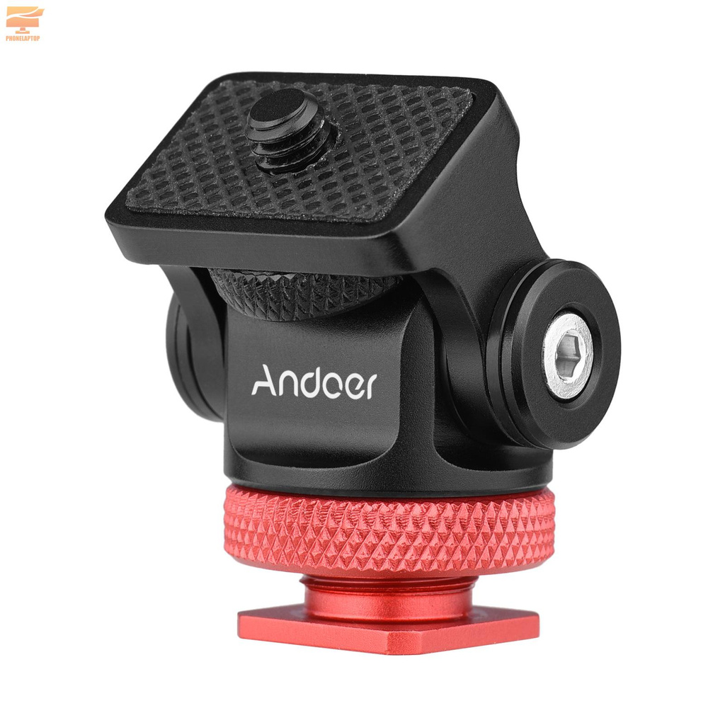 Mô Hình Nhân Vật Lapt Andoer 360 Độ Chất Lượng Cao° Đầu Chuyển Đổi Gắn Giá Đỡ Màn Hình Máy Ảnh 1 / 4 inch Có Thể Xoay Vòng Tiện Dụng | BigBuy360 - bigbuy360.vn