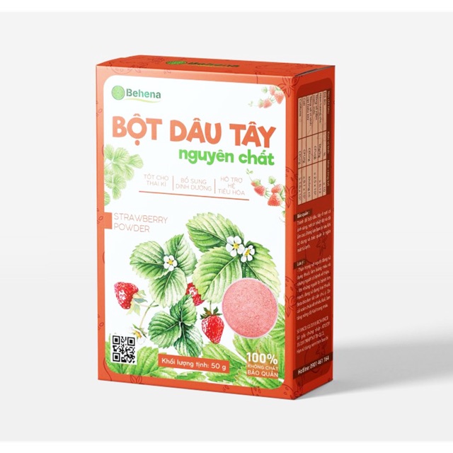 Bột dâu tây behena 50g