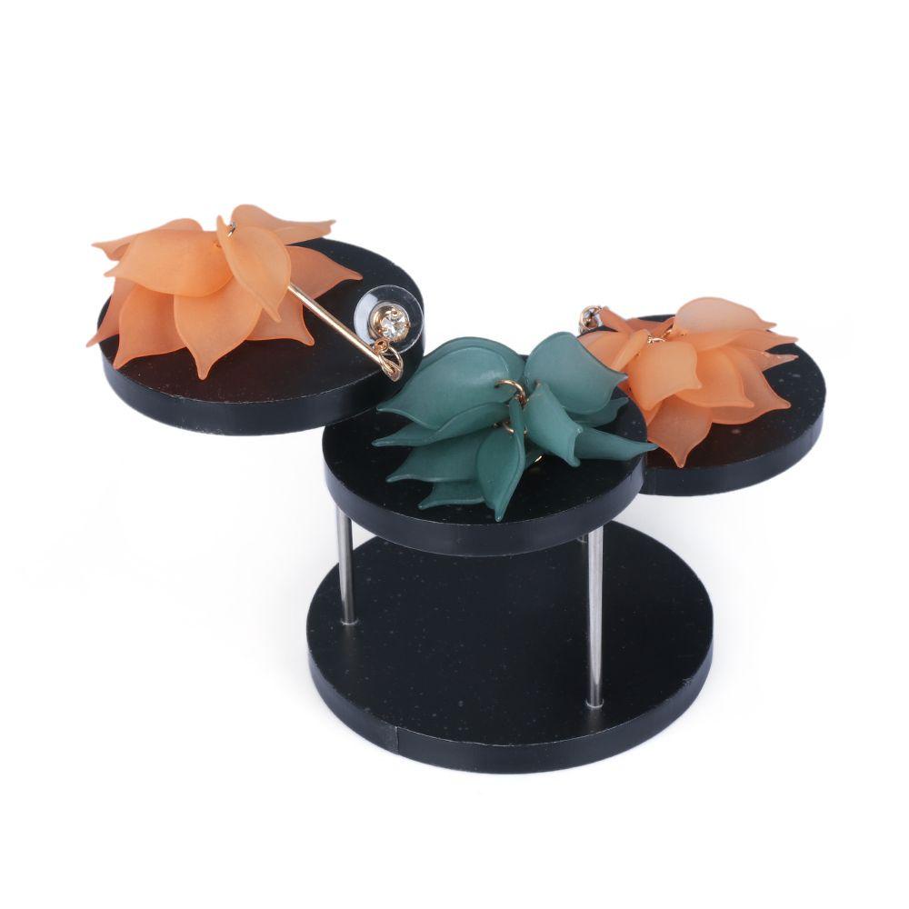 LEISURE Giá Đỡ Trưng Bày Bánh Cupcake Bằng Acrylic