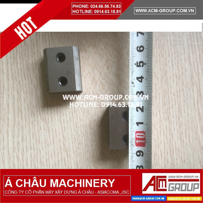 LƯỠI CẮT CỦA MÁY CẮT SẮT THỦY LỰC CẦM TAY TRUNG QUỐC RC20