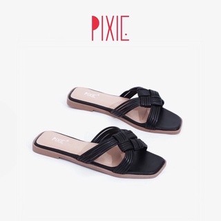 Dép Nữ Quai Sợi Đan Chong Chóng Pixie X775