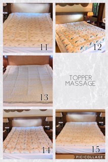 Topper masage - tấm làm mềm đệm
