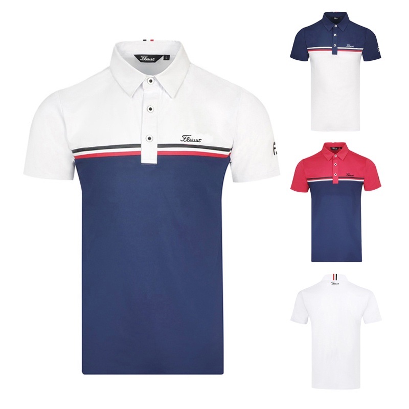 Áo Thun Đánh golf Ngắn Tay Thoáng Khí Mau Khô Phong Cách Mới Mùa Hè Cho Nam 5PR2