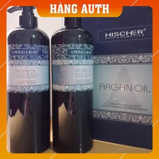 Dầu gội xả hischer argan oil 1000ml*2