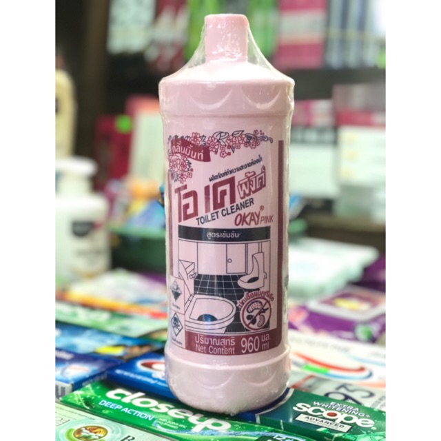 NƯỚC TẨY RỬA TOILET THÁI LAN OKAY 960ml