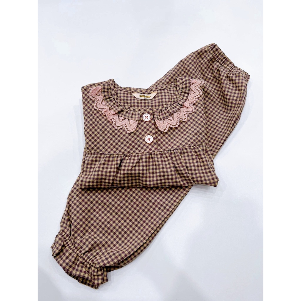 Bộ Pijama dài tay MILAM mặc nhà mặc đi ngủ dành cho bé