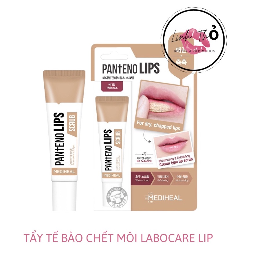 Son dưỡng giảm thâm môi Mediheal Labocare Panteno Lips Labo Care Xanh, Đỏ, Cam