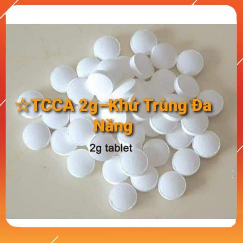 Viên Nén Khử Trùng Nước,Hồ Bơi#TCCA dạng sủi 2g !