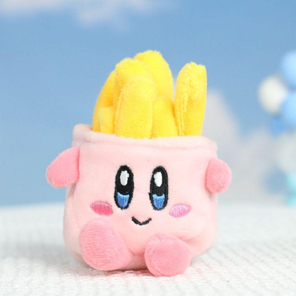 LANFY Móc Khóa Hình Ngôi Sao Kirby Kirby Nhồi Bông Dễ Thương