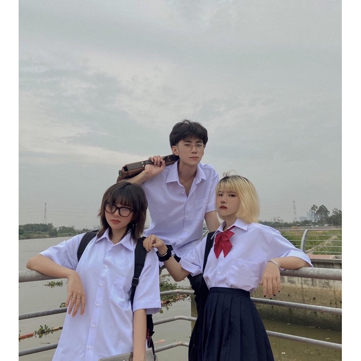 Sơ mi trắng ngắn tay chữ đỏ sadboiz sadboy sadboi sadboizvibes sadboizaintcry