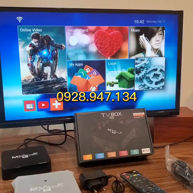 【FREESHIP】Android TV Box Mxq Pro Ram 8GB/16GB Smart Tivi Box 4K Wifi 5G Android 11 xem truyền hình xem Youtube | BigBuy360 - bigbuy360.vn