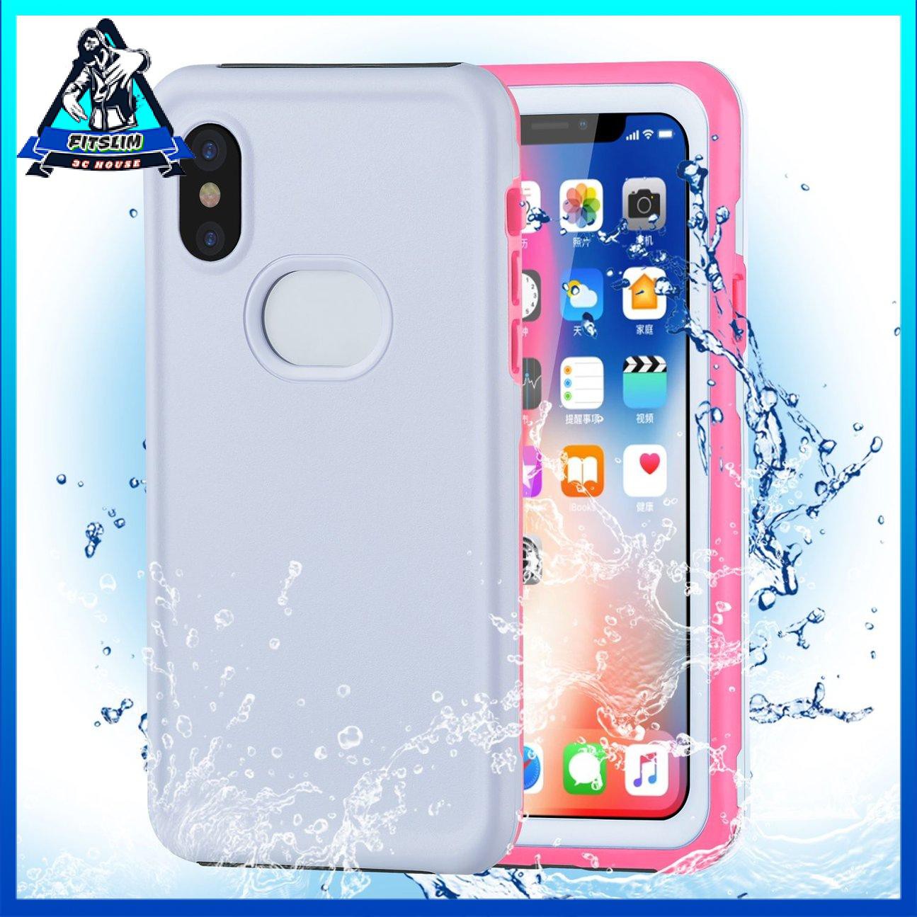 Loại vỏ sau chống nước IP68 Vỏ điện thoại di động đa năng cho iPhoneX