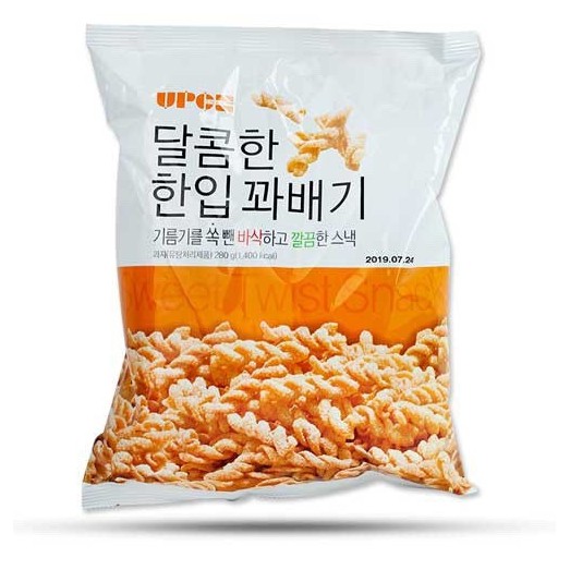 COMBO 3 gói Snack quẩy xoắn Upon Hàn Quốc 280G