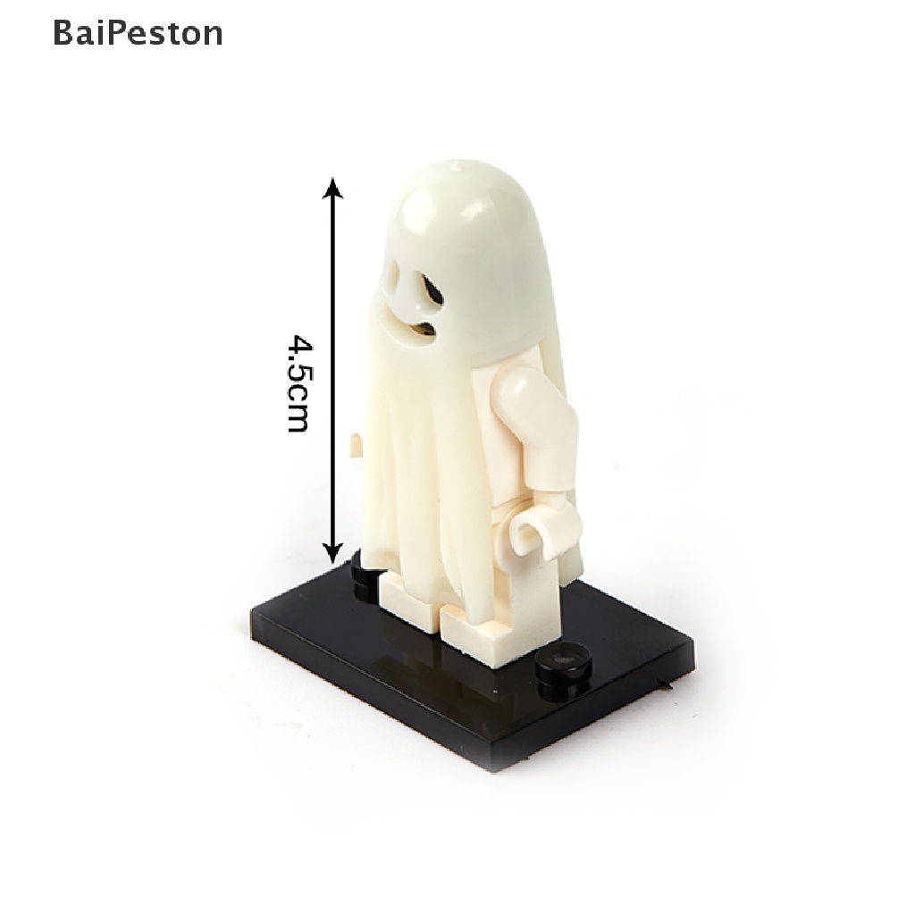 [BaiPeston] Mô Hình Khối Lắp Ráp Ma Cười Phát Quang Phong Cách Halloween ♨Nóng Bỏng