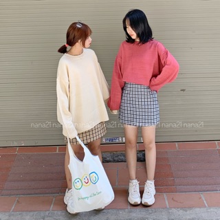Áo len cổ tròn chất dày dặn
