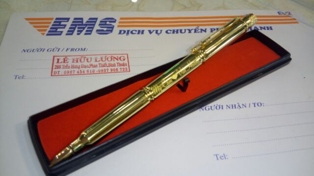 Viết bi vỏ đạn khắc tên theo yêu cầu cá tính độc đáo