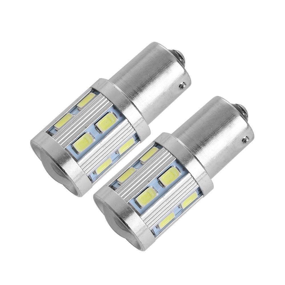 Đèn LED ChiếU SáNg TrắNg 12SMD P21W 5730 Cho Xe Hơi