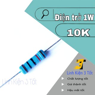 Điện trở 1w 5% 10k chân đồng