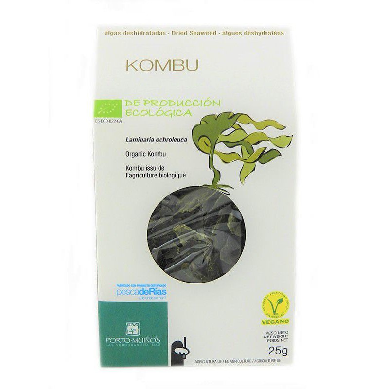 Rong tảo bẹ Kombu hữu cơ Porto Muinos