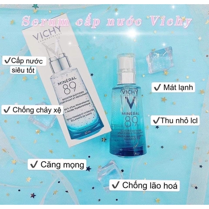 TINH CHẤT SERUM KHOÁNG CÔ ĐẶC VICHY MINERAL 89