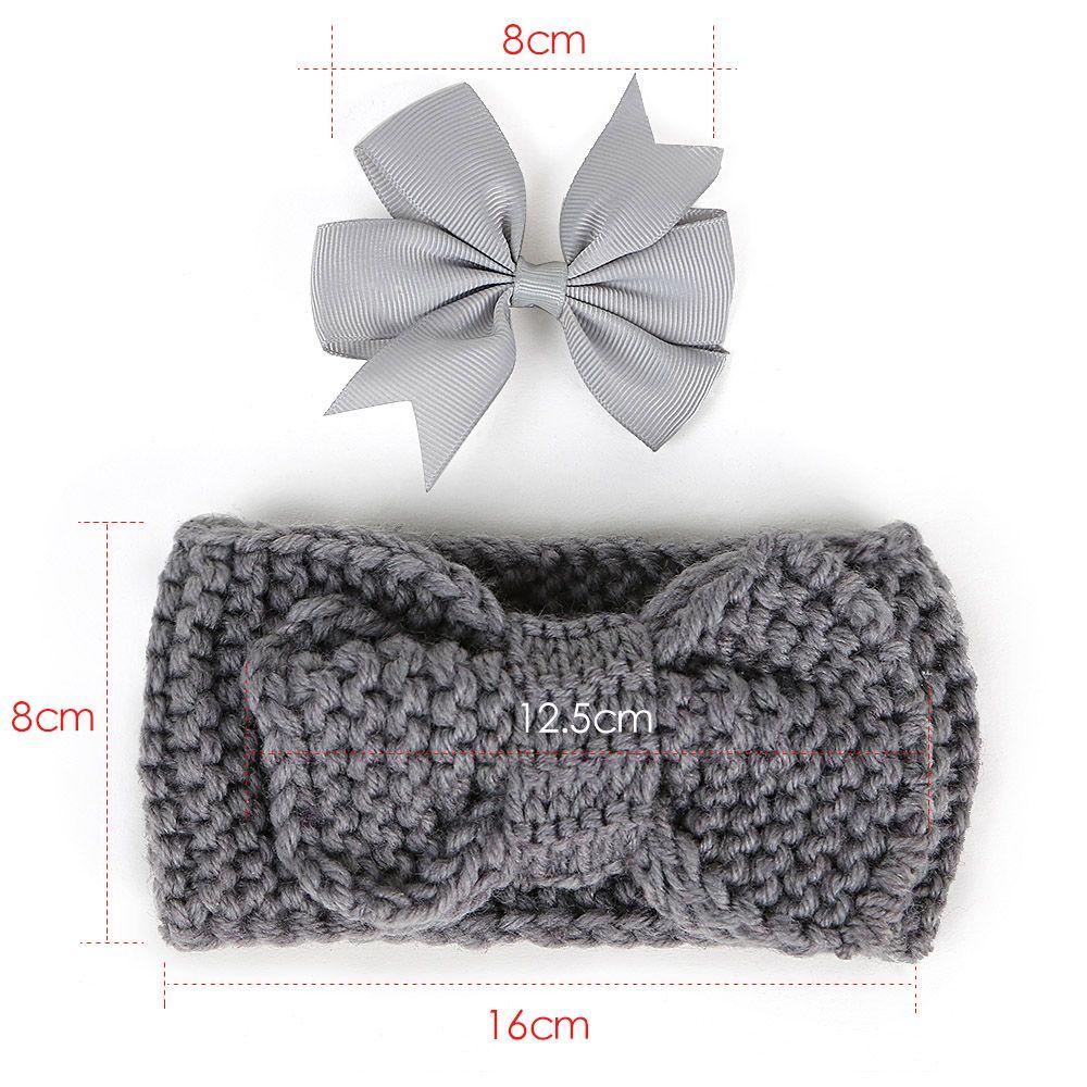 Set Vòng Cổ Thắt Nơ + Kẹp Tóc Dễ Thương Cho Bé Gái