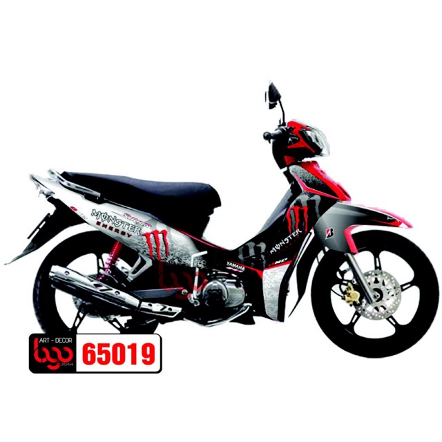 Tem trùm dán full dàn áo Sirius đỏ các đời xe