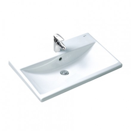 Chậu Rửa Lavabo Inax L-2397V Âm Bàn Dương Vành