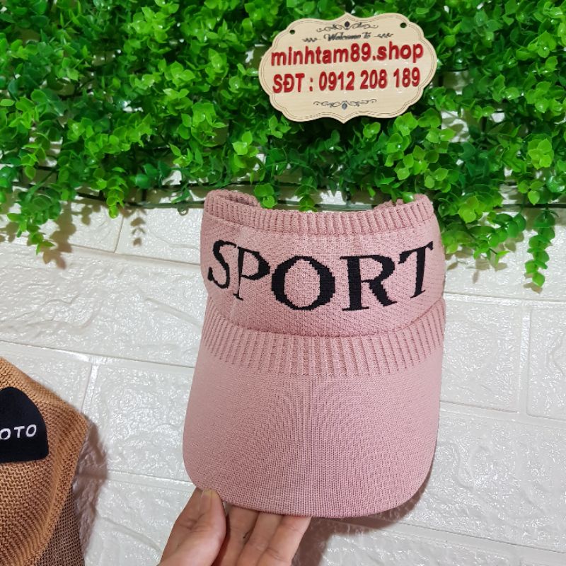 Mũ lưỡi trai hở nóc SPORT