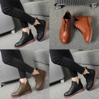 Boot da cổ thấp kèm hìn thật - chat check size trc khi đặt hàng